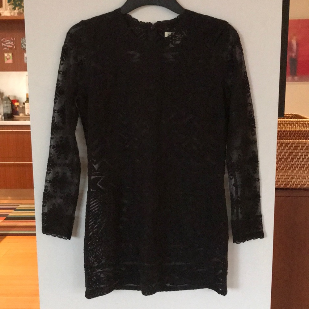Isabel Marant Pour H&M Sheer Black Dress